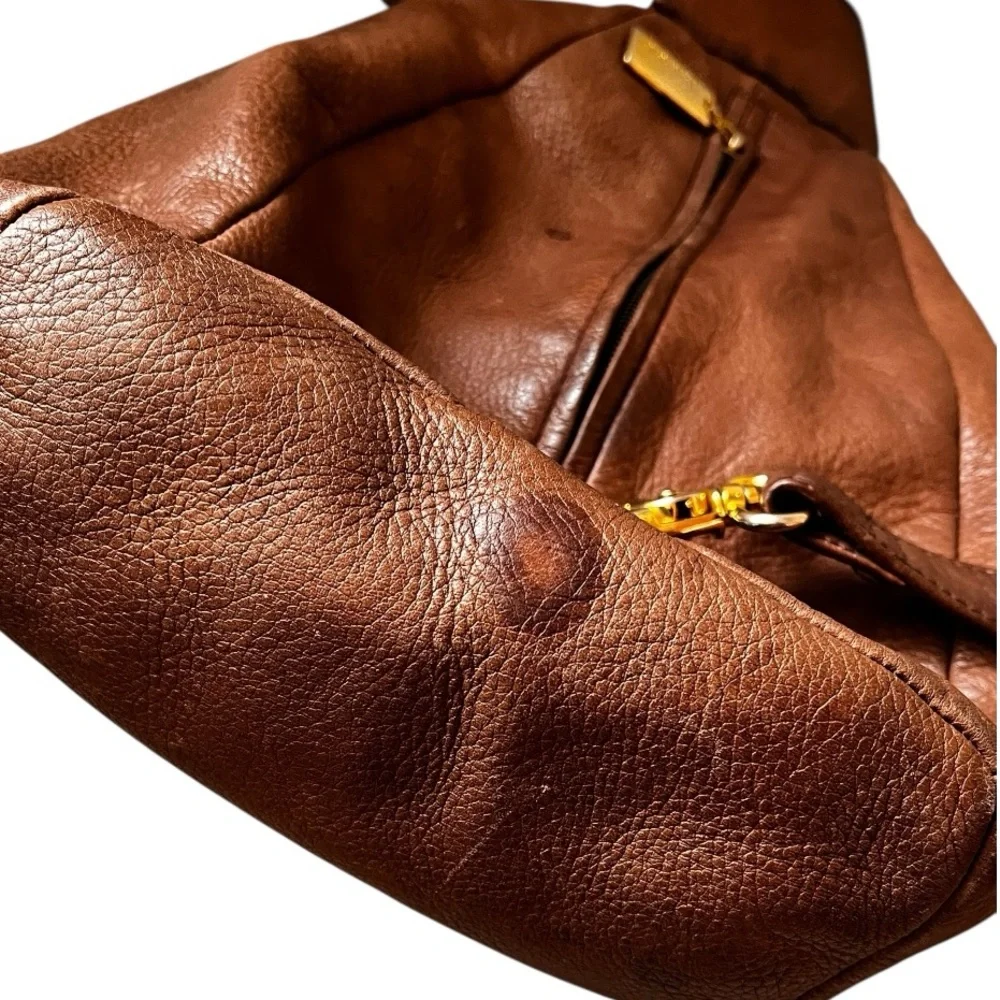 Tignanello Leather Sling Shoulder Handbag with‎ Adjustable Strap